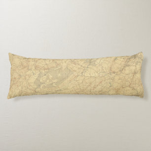 Red Sandstone, New Jersey 2 Body Cushion