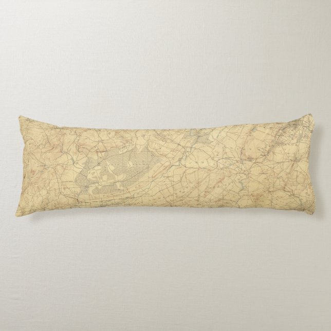 Red Sandstone, New Jersey 2 Body Cushion (Front)