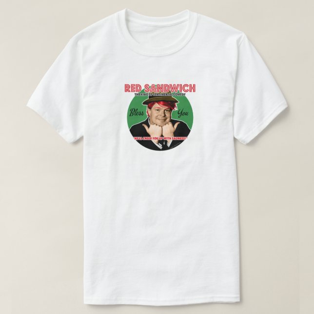 Red Sandwich T-Shirt (Design Front)