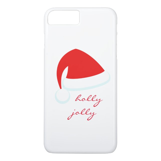 Red Santa Hat iPhone 7 case (Back)
