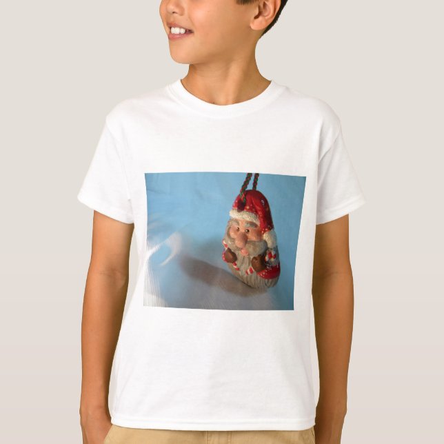 Red Santa Ornament T-Shirt (Front)