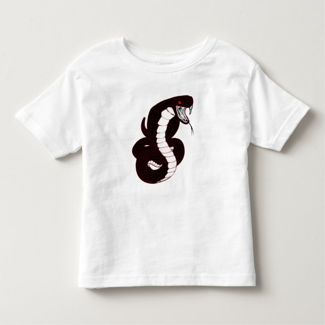 Red Scale Cobra Toddler T-Shirt (Front)