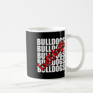 Red School Sports Fan Team Spirit  Coffee Mug