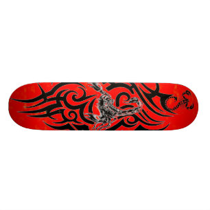Red Scorpion skateboard