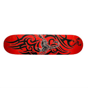 Red Scorpion skateboard