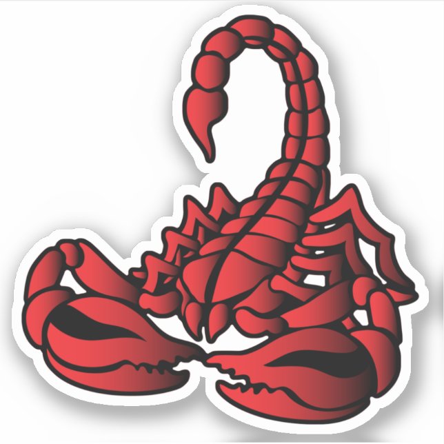 Red Scorpion, Tribal Art Style  (Front)