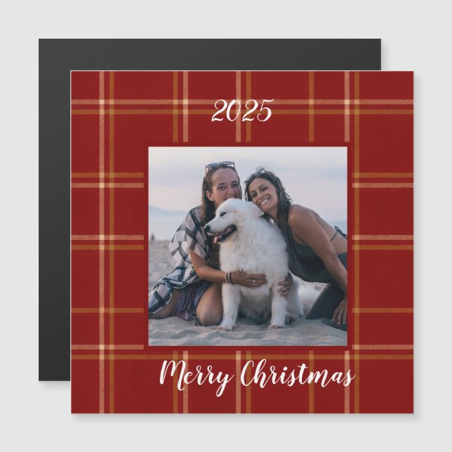 Red Scottish Heritage Customisable Christmas (Front/Back)