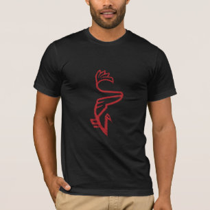 Red Scribble Vanberd T-Shirt