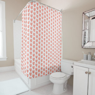 Red Sea Coral Shower Curtain