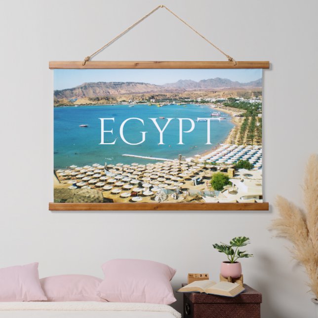 Red sea in the Sharm el Sheikh (Egypt) Hanging Tapestry (Bedroom)