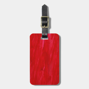 Red Seamless Background Abstract And Watercolor Luggage Tag