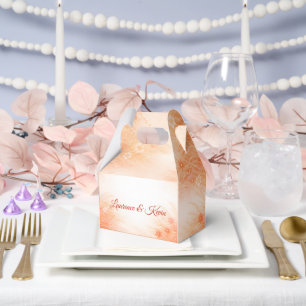 Red Seigaiha – Japanese Wedding Collection Favour Box