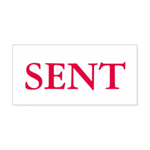 Red Sent Self-inking Stamp