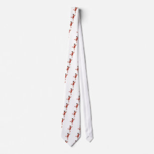 red sequin black flapper tie