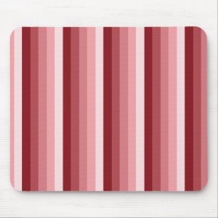Red shadow stripes mouse pad