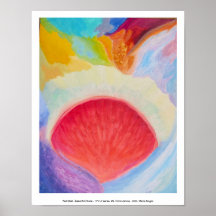 Red Shell - Beautiful Chaos, 11" x 14" series, #5