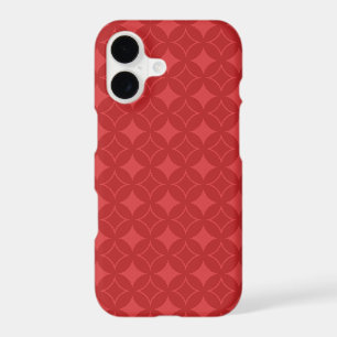Red shippo pattern