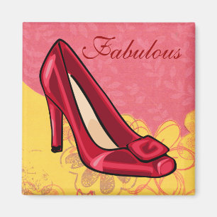 Red Shoe Magnet