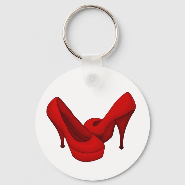 Red Shoes Keychain (Front)