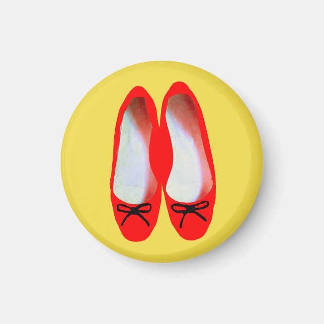Red Shoes Magnet (Front)