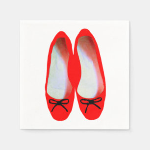 Red Shoes Napkin