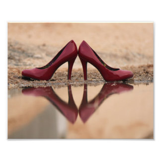 Red Shoes Photo Print