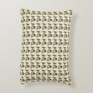 Red-shouldered Hawk - Audubon's Birds of America Decorative Cushion