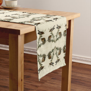 Red-shouldered Hawk - Audubon's Birds of America Short Table Runner