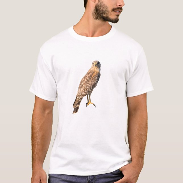 Red-shouldered hawk - Bird of Prey T-Shirt (Front)
