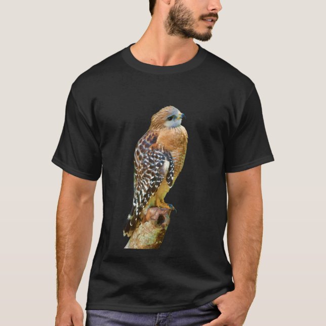 Red-Shouldered Hawk T-Shirt (Front)