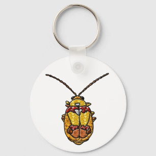 Red Shouldered Leaf Beetle Key Ring