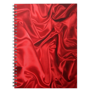 Red Silk/Photo Notebook (80 Pages B&W)