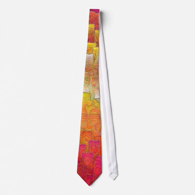 Red Silk Tie (Front)