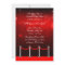 Red Silver Carpet Hollywood Prom Formal Invitation