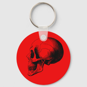 Red Skull Key Chain
