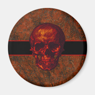 Red Skull Magnet