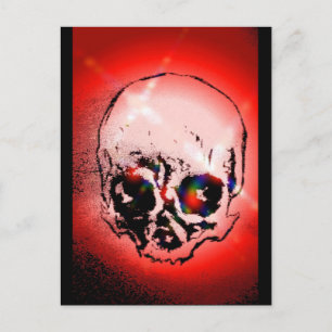 Red Skull Postcard