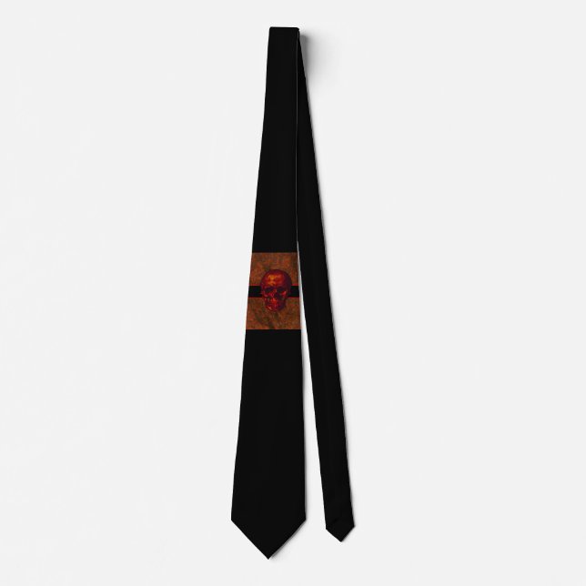Red Skull Tie (Front)
