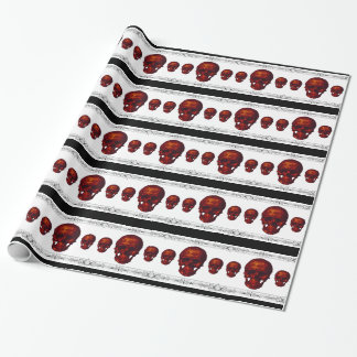 Red Skull Wrapping Paper