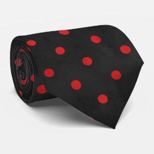 Red Skulls and Sunflower Series Design 14 Tie