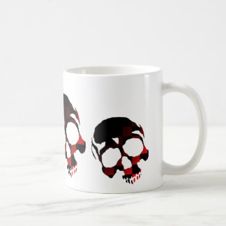 Red Skulls Coffee Mug