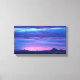 Red Sky- Canvas Print
