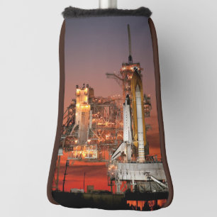 Red Sky for Space Shuttle Atlantis Launch Golf Head Cover