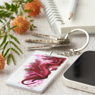 Red Sky in the Morning Key Ring