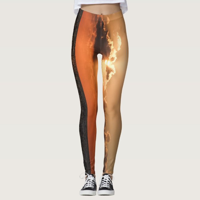 Red Sky Leggings (Front)