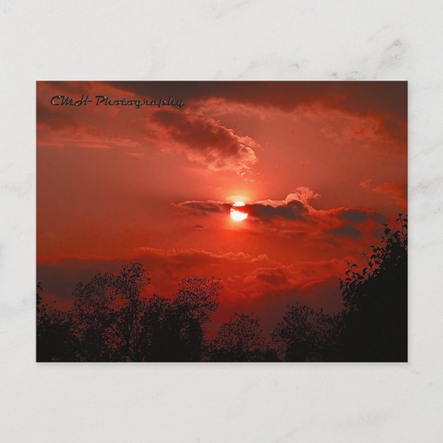 Red Sky Postcard (Front)