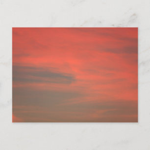 Red Sky Postcard