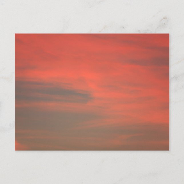Red Sky Postcard (Front)
