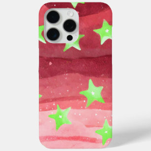 red sky with stars iPhone 15 pro max case