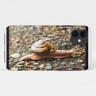 Red Snail on the Ground iPhone 11 Case